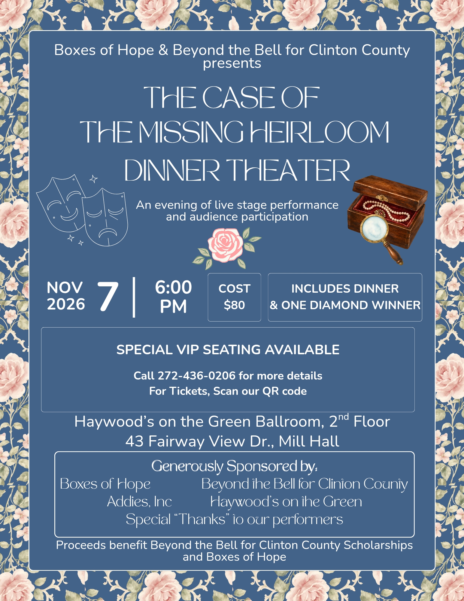 Dinner Theater event information